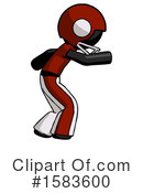 Black Design Mascot Clipart #1583600 by Leo Blanchette