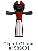 Black Design Mascot Clipart #1583601 by Leo Blanchette