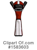 Black Design Mascot Clipart #1583603 by Leo Blanchette