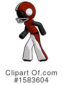 Black Design Mascot Clipart #1583604 by Leo Blanchette