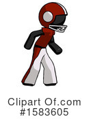 Black Design Mascot Clipart #1583605 by Leo Blanchette
