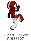 Black Design Mascot Clipart #1583607 by Leo Blanchette
