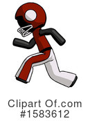 Black Design Mascot Clipart #1583612 by Leo Blanchette