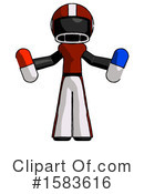Black Design Mascot Clipart #1583616 by Leo Blanchette