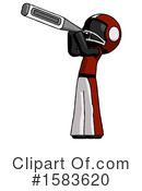 Black Design Mascot Clipart #1583620 by Leo Blanchette