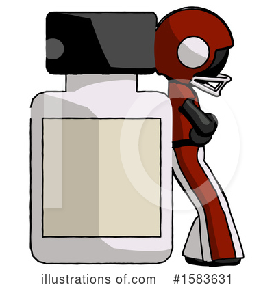 Royalty-Free (RF) Black Design Mascot Clipart Illustration by Leo Blanchette - Stock Sample #1583631