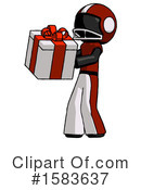 Black Design Mascot Clipart #1583637 by Leo Blanchette