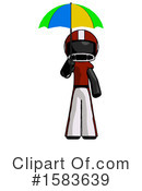Black Design Mascot Clipart #1583639 by Leo Blanchette