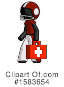 Black Design Mascot Clipart #1583654 by Leo Blanchette