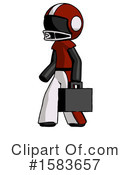 Black Design Mascot Clipart #1583657 by Leo Blanchette