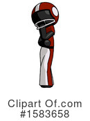 Black Design Mascot Clipart #1583658 by Leo Blanchette