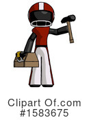 Black Design Mascot Clipart #1583675 by Leo Blanchette