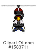 Black Design Mascot Clipart #1583711 by Leo Blanchette