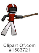 Black Design Mascot Clipart #1583721 by Leo Blanchette