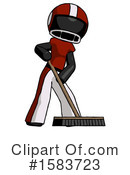 Black Design Mascot Clipart #1583723 by Leo Blanchette