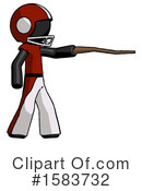 Black Design Mascot Clipart #1583732 by Leo Blanchette