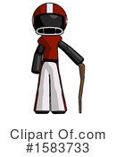 Black Design Mascot Clipart #1583733 by Leo Blanchette