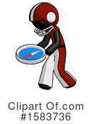 Black Design Mascot Clipart #1583736 by Leo Blanchette