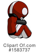 Black Design Mascot Clipart #1583737 by Leo Blanchette