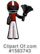 Black Design Mascot Clipart #1583743 by Leo Blanchette