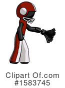 Black Design Mascot Clipart #1583745 by Leo Blanchette