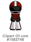 Black Design Mascot Clipart #1583748 by Leo Blanchette