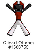 Black Design Mascot Clipart #1583753 by Leo Blanchette