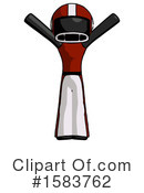 Black Design Mascot Clipart #1583762 by Leo Blanchette