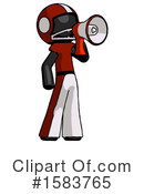 Black Design Mascot Clipart #1583765 by Leo Blanchette