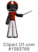 Black Design Mascot Clipart #1583769 by Leo Blanchette