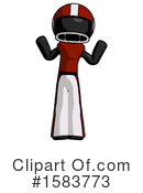 Black Design Mascot Clipart #1583773 by Leo Blanchette