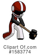 Black Design Mascot Clipart #1583774 by Leo Blanchette