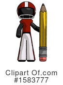 Black Design Mascot Clipart #1583777 by Leo Blanchette