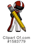 Black Design Mascot Clipart #1583779 by Leo Blanchette