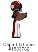 Black Design Mascot Clipart #1583782 by Leo Blanchette