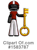 Black Design Mascot Clipart #1583787 by Leo Blanchette