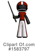 Black Design Mascot Clipart #1583797 by Leo Blanchette