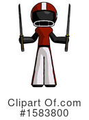 Black Design Mascot Clipart #1583800 by Leo Blanchette