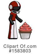 Black Design Mascot Clipart #1583803 by Leo Blanchette