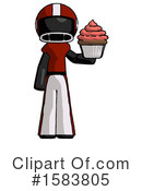 Black Design Mascot Clipart #1583805 by Leo Blanchette