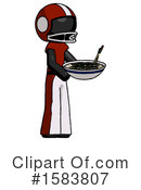 Black Design Mascot Clipart #1583807 by Leo Blanchette