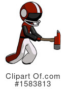 Black Design Mascot Clipart #1583813 by Leo Blanchette