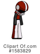 Black Design Mascot Clipart #1583829 by Leo Blanchette