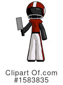 Black Design Mascot Clipart #1583835 by Leo Blanchette
