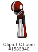 Black Design Mascot Clipart #1583840 by Leo Blanchette