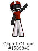 Black Design Mascot Clipart #1583846 by Leo Blanchette