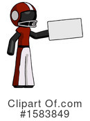 Black Design Mascot Clipart #1583849 by Leo Blanchette