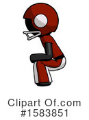 Black Design Mascot Clipart #1583851 by Leo Blanchette