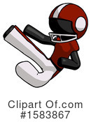 Black Design Mascot Clipart #1583867 by Leo Blanchette