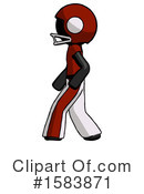 Black Design Mascot Clipart #1583871 by Leo Blanchette